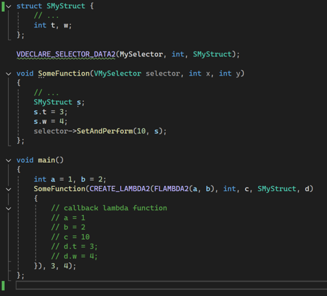 JavaScript-like C++ Style